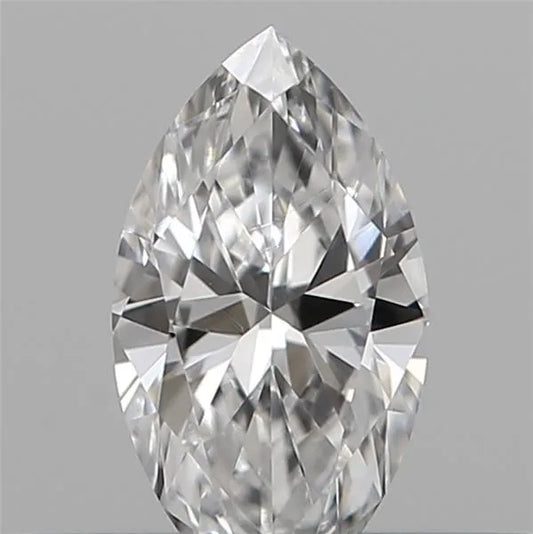 0.07ct Marquise Natural Diamond (Colour G, Clarity IF, Cut VG, IGI Certified)