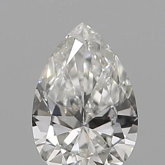 0.18ct Pear Natural Diamond (Colour H, Clarity VVS2, GIA Certified)
