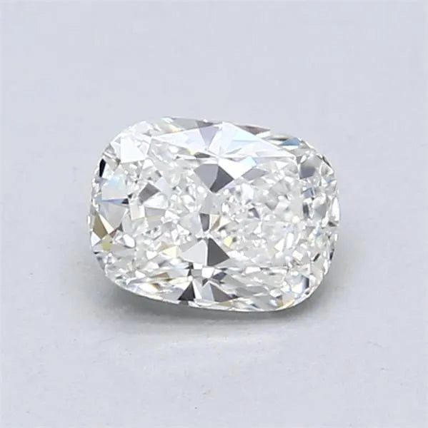 0.71ct cushion brilliant lab grown diamond, color F, clarity VS2.