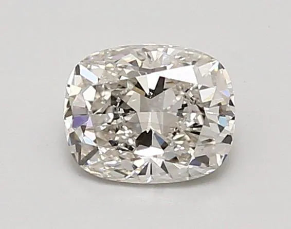 0.92ct cushion modified lab grown diamond, color G, clarity VS2.