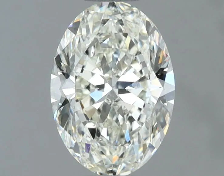 0.92ct Oval Natural Diamond (Colour J, Clarity VS2, Cut VG, IGI Certified)
