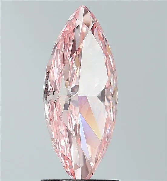 2.38ct Marquise Lab Grown Diamond (Colour Fancy Intense Pink, Clarity VS1, IGI Certified)