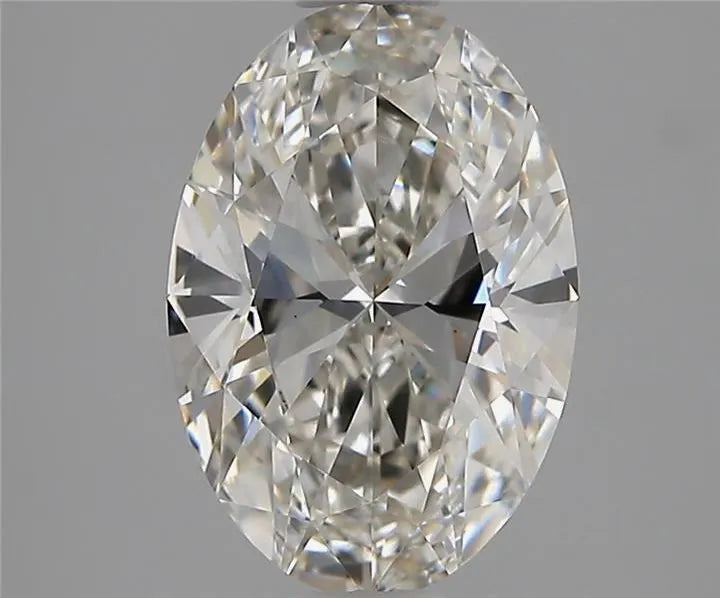 2.00ct Oval Lab Grown Diamond (Colour H, Clarity VS1, IGI Certified)