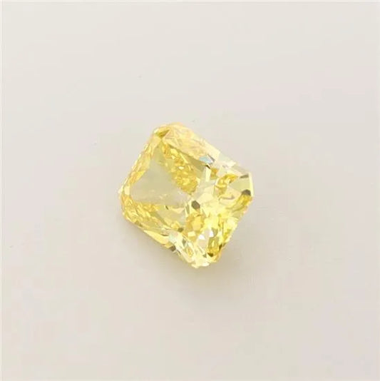 0.60ct Radiant Lab Grown Diamond (Colour Fancy Vivid Yellow, Clarity VS1, IGI Certified)