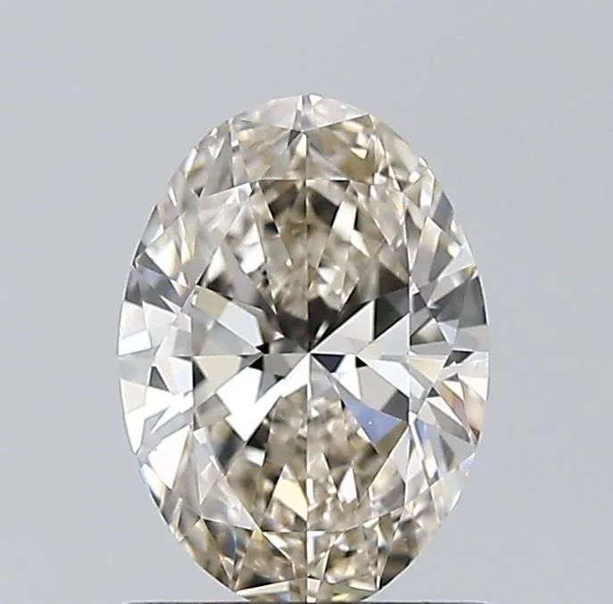 1.00ct Oval Natural Diamond (Colour J, Clarity VS2, Cut VG, IGI Certified)