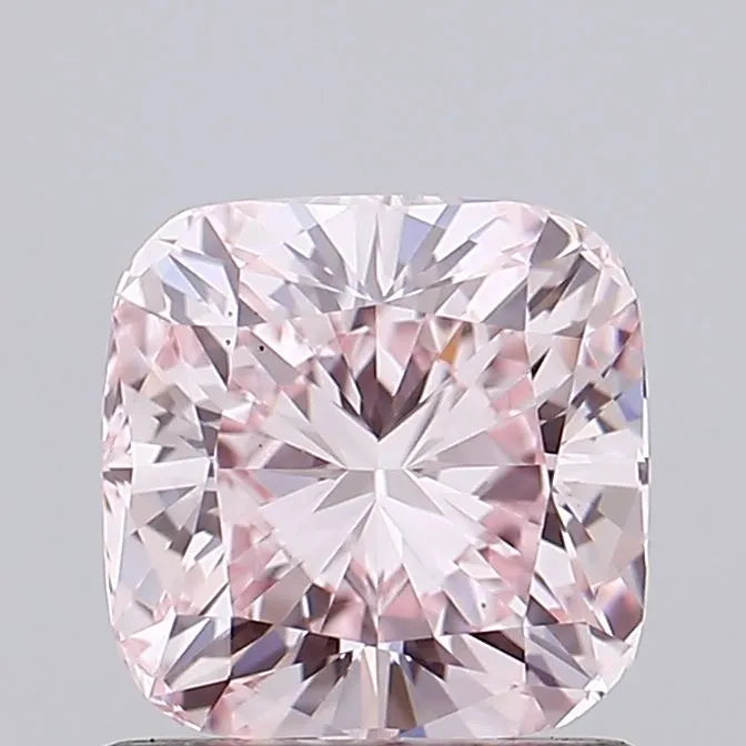1.18ct Cushion brilliant Lab Grown Diamond (Colour Fancy Pink, Clarity VS1, IGI Certified)