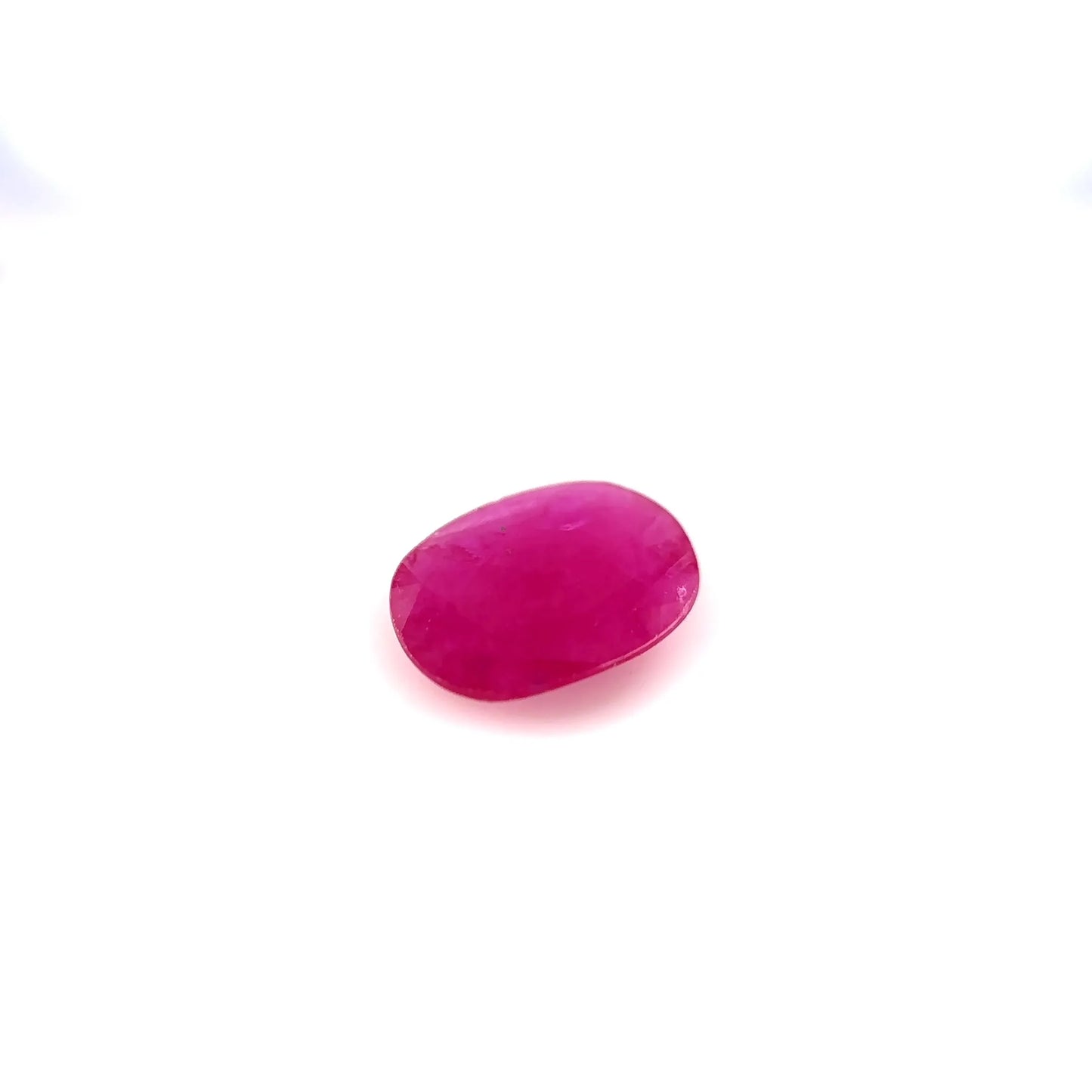 1.50ct Oval Natural Ruby (Colour Red, Clarity Slightly Included, Cut Faceted)
