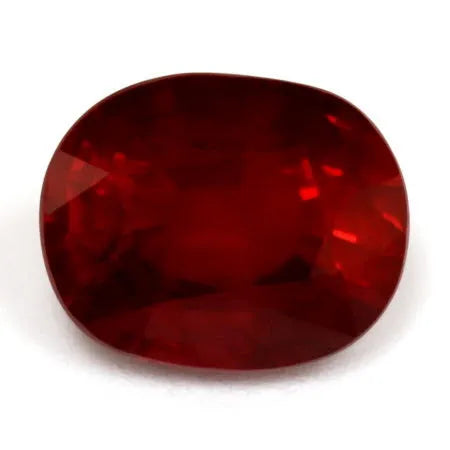 1.52ct Oval Natural Ruby (Colour Red, Clarity Eye Clean, Cut Faceted)