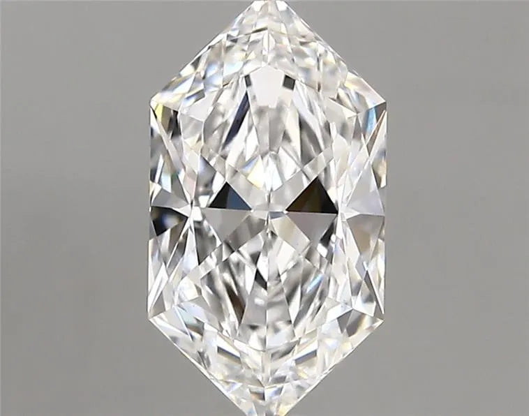 1.63ct Hexagonal Lab Grown Diamond (Colour D, Clarity VS1, IGI Certified)