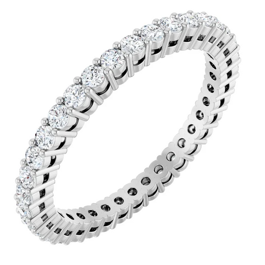 1.7mm Diamond Eternity Band
