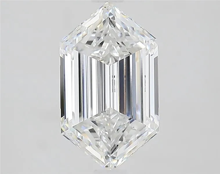 1.70ct Hexagonal Lab Grown Diamond (Colour E, Clarity VVS2, IGI Certified)