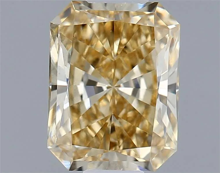 0.57ct Radiant Lab Grown Diamond (Colour Fancy Intense Yellow, Clarity VS1, IGI Certified)