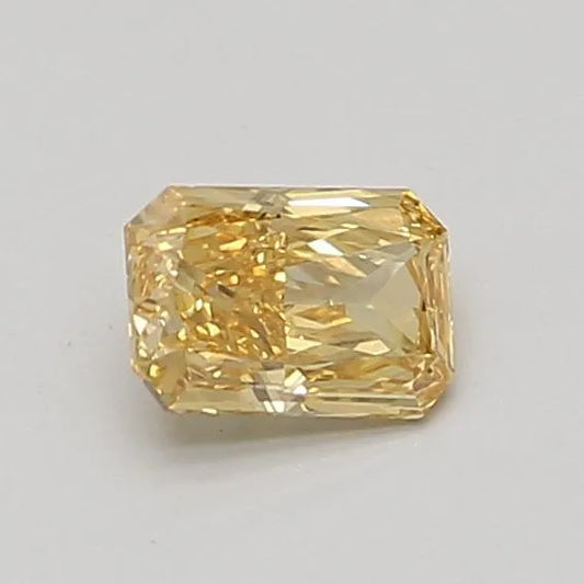 0.60ct Radiant Lab Grown Diamond (Colour Fancy Vivid Yellow, Clarity VS1, IGI Certified)