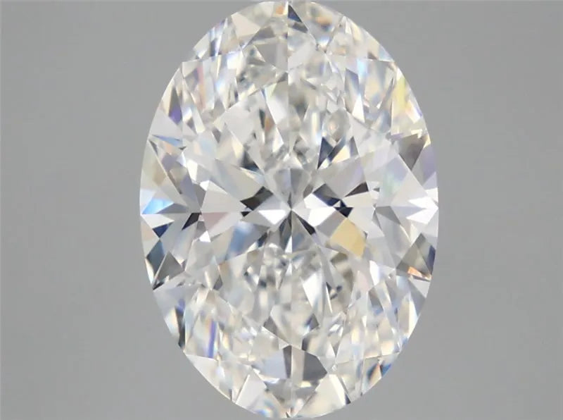 4.09ct Oval Lab Grown Diamond (Colour F, Clarity VVS2, IGI Certified)