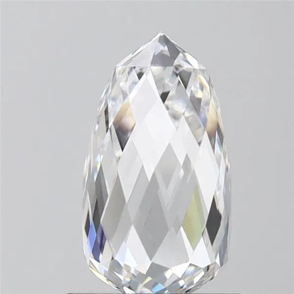 2.00ct Briolette Lab Grown Diamond (Colour E, Clarity VS1, IGI Certified)