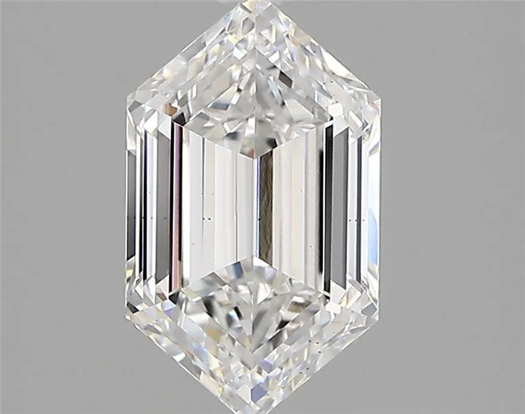 2.03ct Hexagonal Lab Grown Diamond (Colour E, Clarity VS1, IGI Certified)