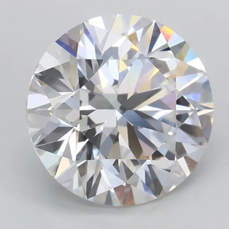 2.03ct Round Lab Grown Diamond (Colour E, Clarity VVS2, Cut ID, IGI Certified)