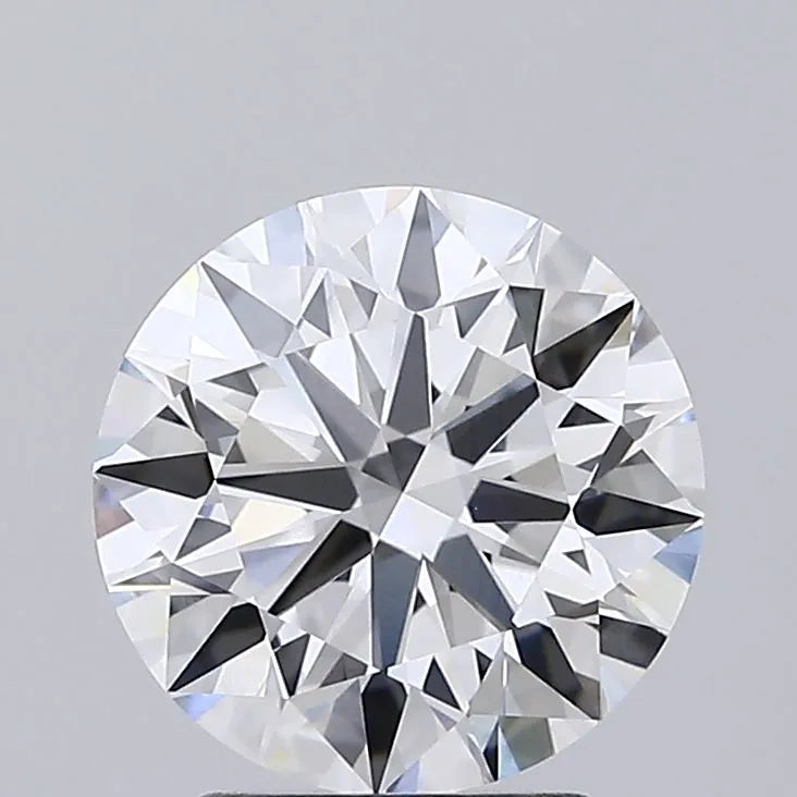 2.42ct Round Lab Grown Diamond (Colour D, Clarity VVS2, Cut ID, IGI Certified)