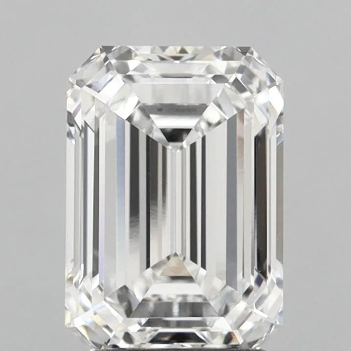 2.55ct Emerald Lab Grown Diamond (Colour D, Clarity VVS2, IGI Certified)