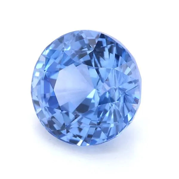 2.58ct Round Natural Sapphire (Colour Blue, Clarity Eye Clean, Cut Faceted)