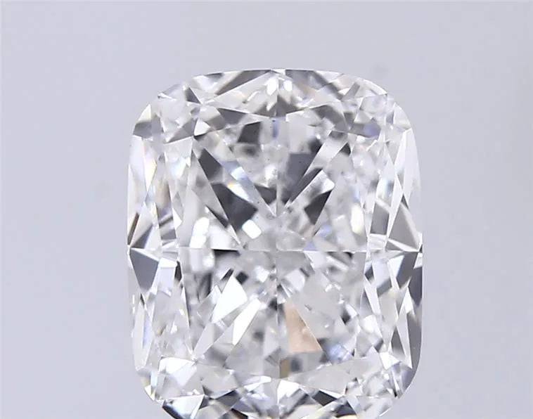 3.36ct Cushion brilliant Lab Grown Diamond (Colour D, Clarity VVS2, IGI Certified)