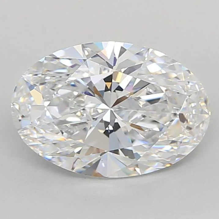 3.01ct Oval Lab Grown Diamond (Colour D, Clarity IF, IGI Certified)