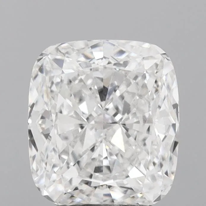3.08ct Cushion brilliant Lab Grown Diamond (Colour E, Clarity VVS1, IGI Certified)