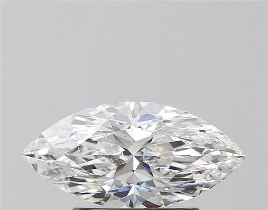 1.00ct Marquise Natural Diamond (Colour D, Clarity SI1, GIA Certified)
