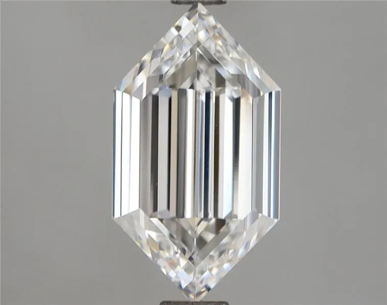 2.77ct Hexagonal Lab Grown Diamond (Colour E, Clarity VVS2, IGI Certified)