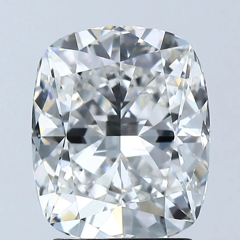 2.54ct Cushion brilliant Lab Grown Diamond (Colour E, Clarity VVS2, IGI Certified)