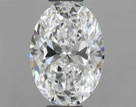 1.00ct Oval Lab Grown Diamond (Colour D, Clarity VVS2, IGI Certified)