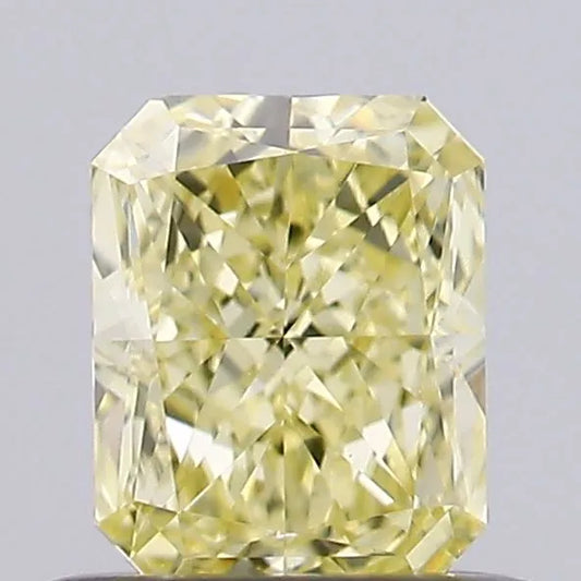0.55ct Radiant Lab Grown Diamond (Colour Fancy Intense Yellow, Clarity VVS2, IGI Certified)