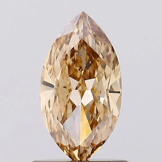 1.00ct Marquise Lab Grown Diamond (Colour Fancy Brown, Clarity VVS2, IGI Certified)