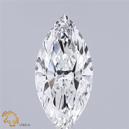 1.01ct Marquise Natural Diamond (Colour F, Clarity SI1, GIA Certified)