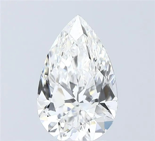 3.01ct Pear Lab Grown Diamond (Colour G, Clarity VVS2, IGI Certified)