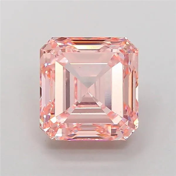 4.00ct Asscher Lab Grown Diamond (Colour Fancy Intense Pink, Clarity VS1, IGI Certified)