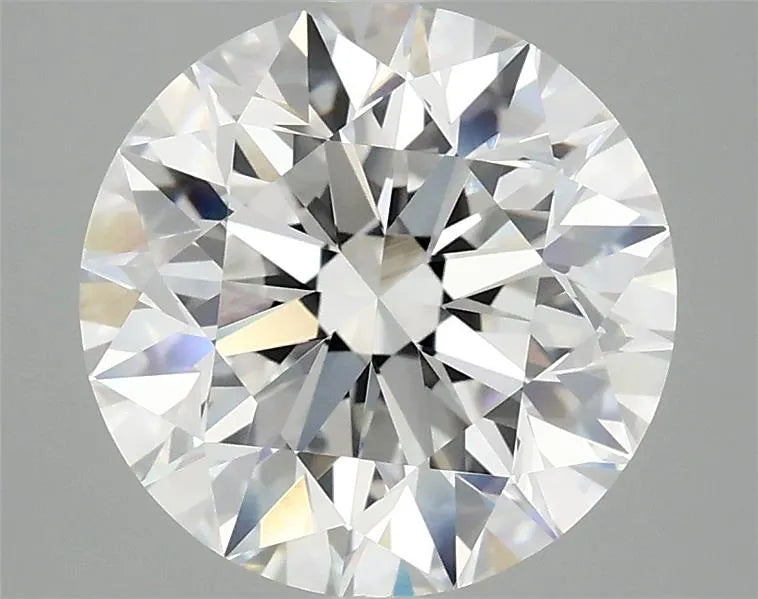 3.70ct Round Lab Grown Diamond (Colour E, Clarity VVS2, Cut EX, IGI Certified)