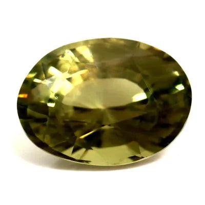 3.10ct Oval Natural Alexandrite (Colour Green, Clarity Eye Clean, Cut Faceted)