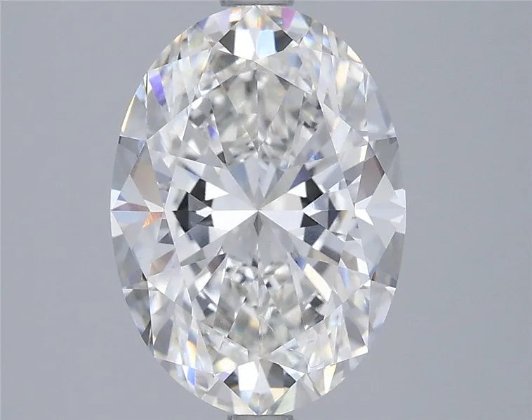 3.52ct Oval Lab Grown Diamond (Colour F, Clarity VVS2, IGI Certified)