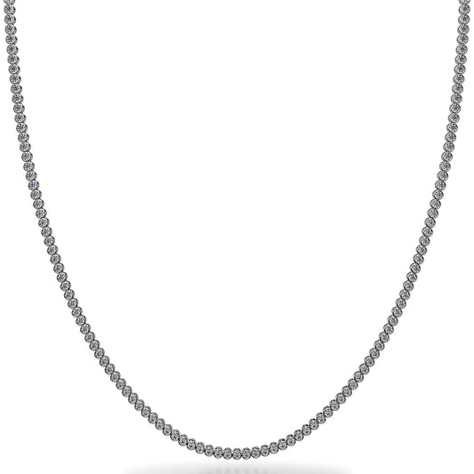 Bezel Riviera Necklace