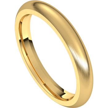 3mm Round Band (Yellow Gold)