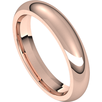 4mm Round Band (Rose Gold)