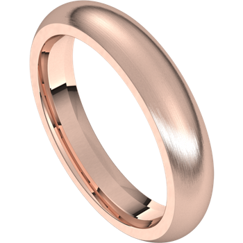 4mm Round Band (Rose Gold)