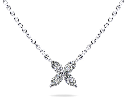 Marquise Petal Necklace