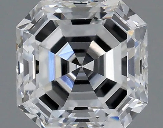 0.41ct Asscher Lab Grown Diamond (Colour D, Clarity VVS2, IGI Certified)