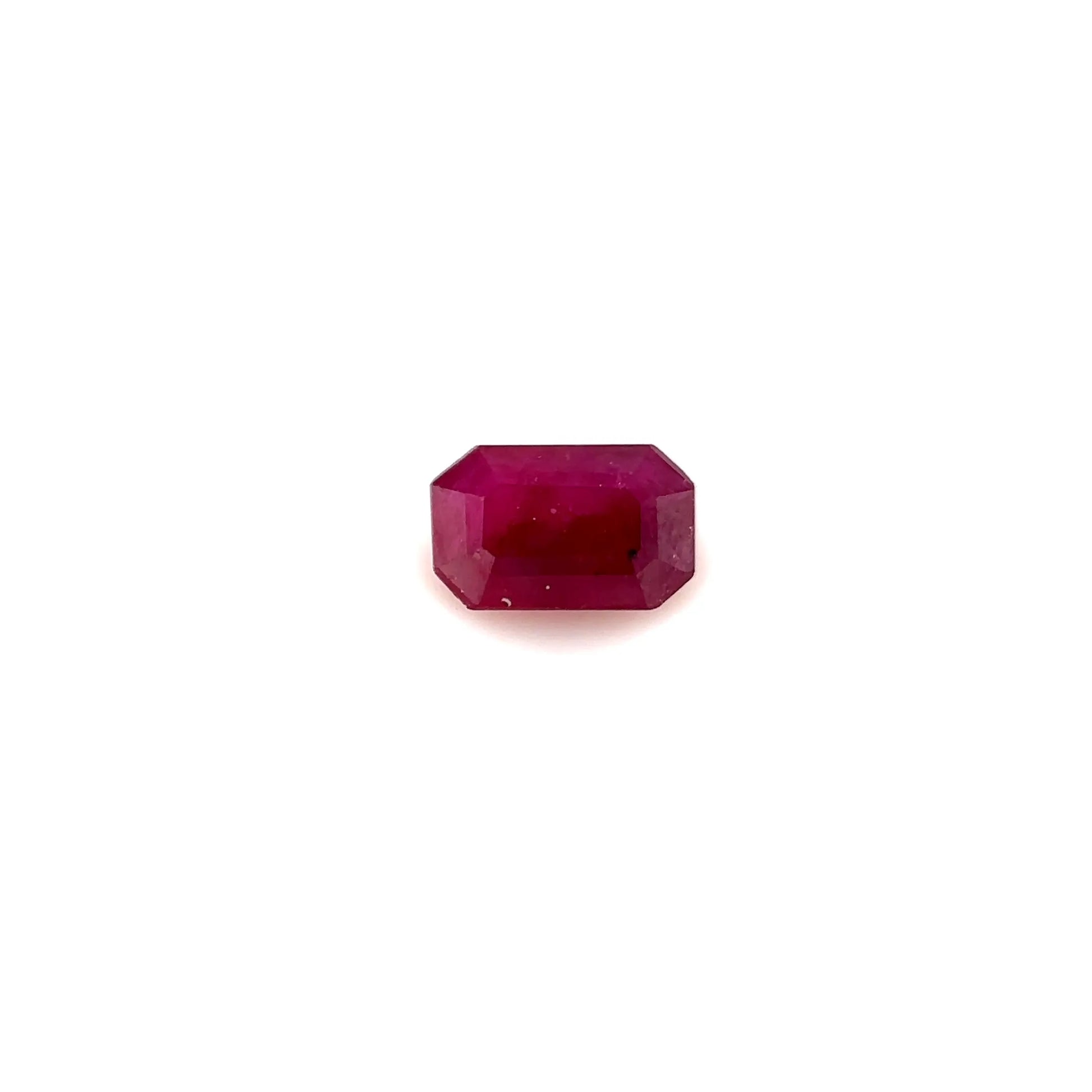 0.51ct Emerald Natural Ruby (Colour Red, Clarity Slightly Included, Cut Faceted)