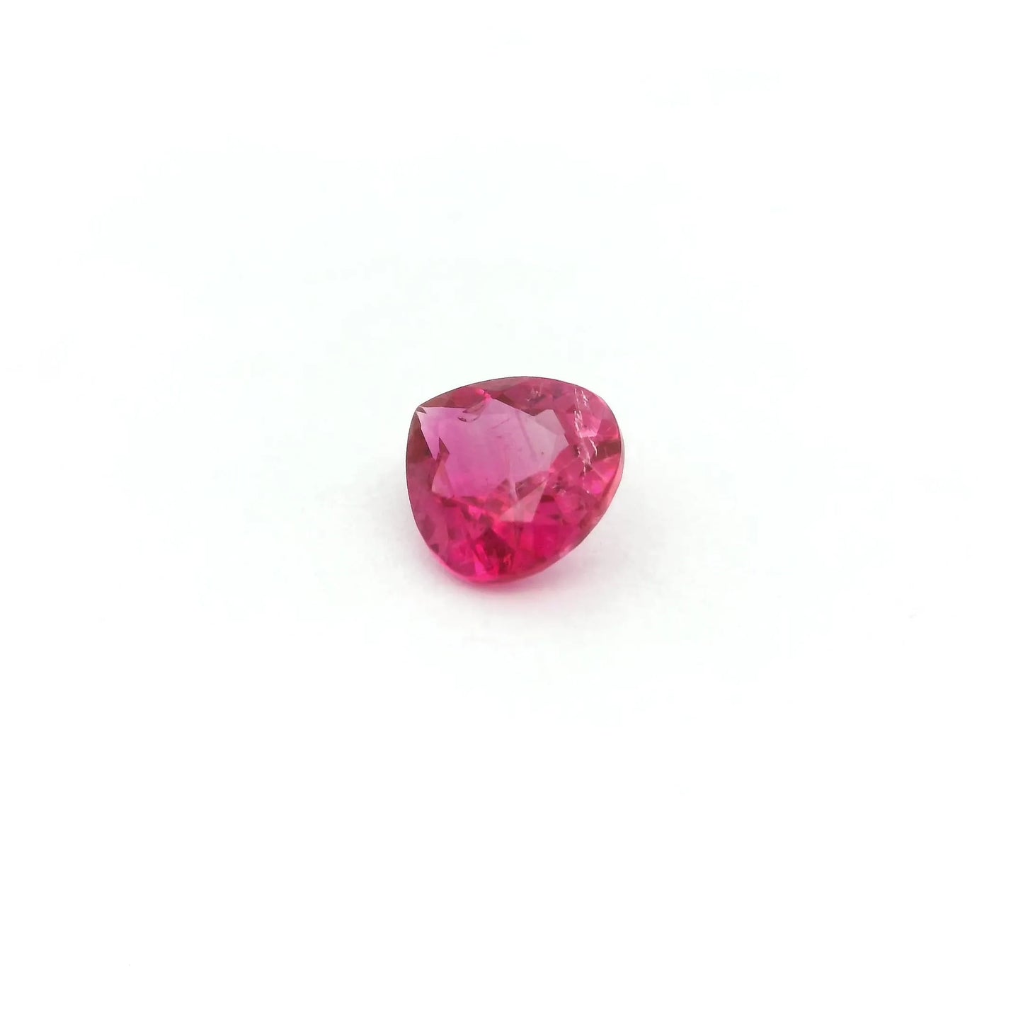 0.60ct Heart Natural Tourmaline (Colour Pink, Clarity Slightly Included, Cut Faceted)