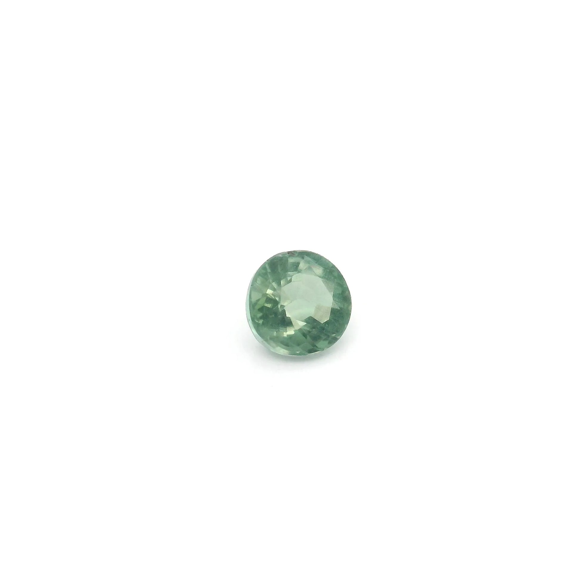 0.60ct Round Natural Alexandrite (Colour Green, Clarity Eye Clean, Cut Faceted)