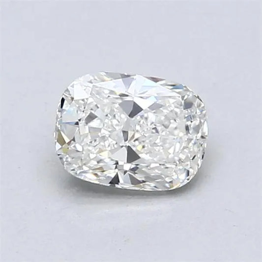 0.71ct cushion brilliant lab grown diamond, color F, clarity VS2.