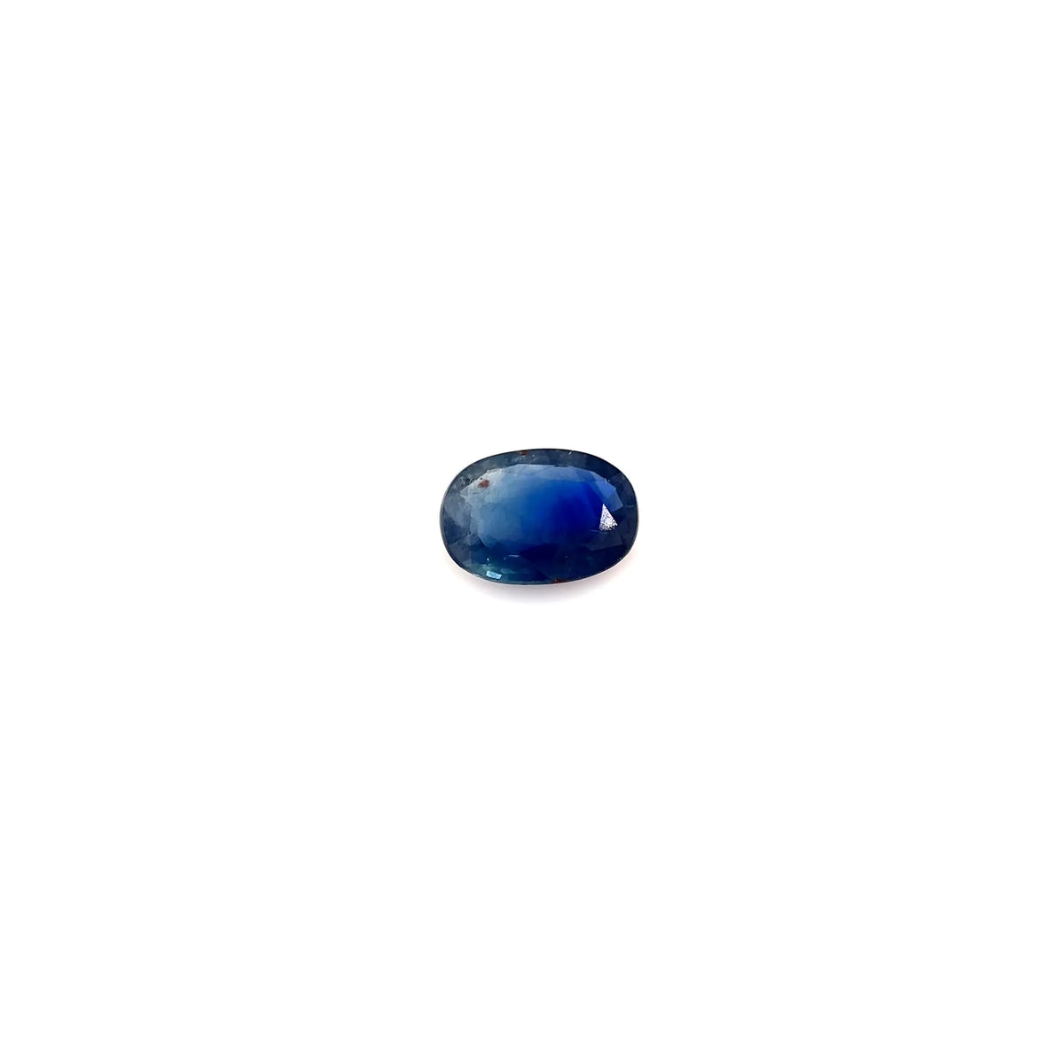 0.77ct Oval Natural Sapphire (Colour Blue, Clarity Slightly Included, Cut Faceted)